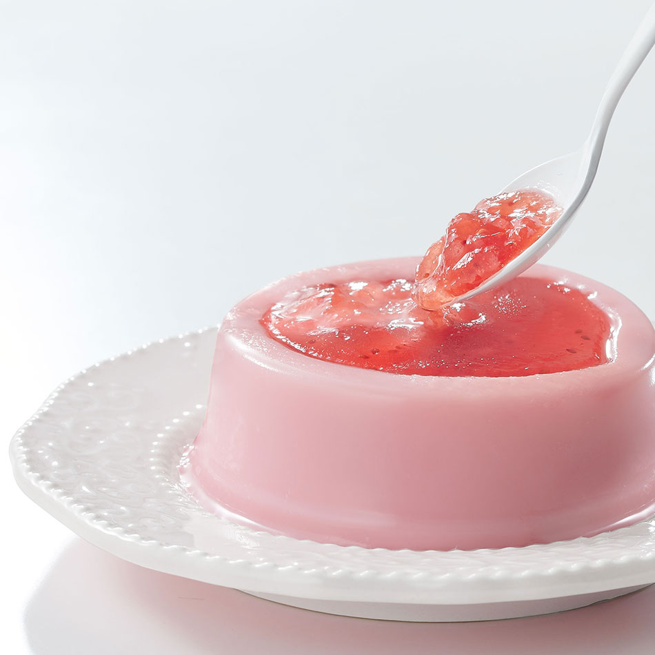 あまおういちごプリン