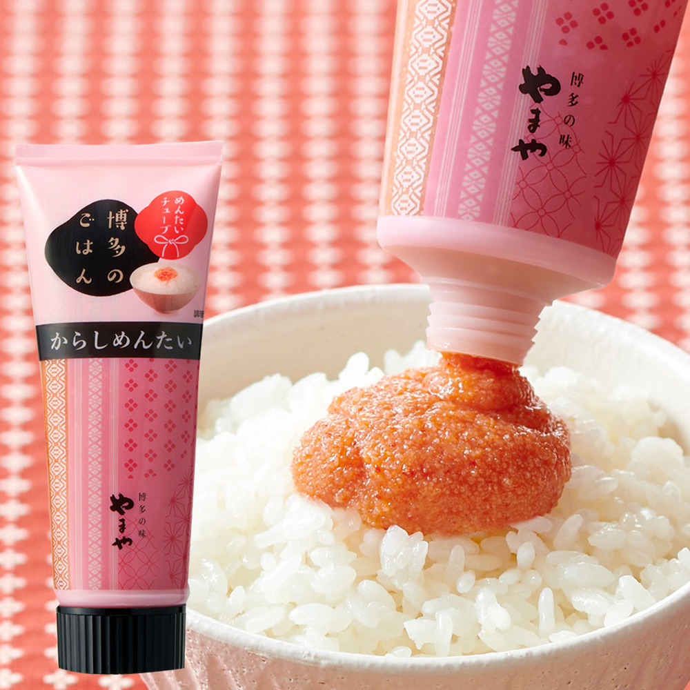 やまやめんたいチューブ 博多のごはん からしめんたい